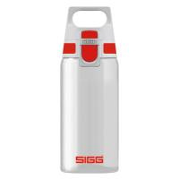 Купить Бутылка Sigg Total Clear One (0,5 литра), бело-красная арт. 1090993