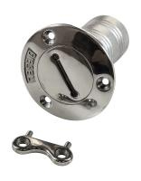 Горловина заливная для дизтоплива 38 мм ; нерж. сталь  с ключом