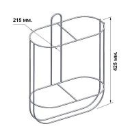 Купить Подставка  для 2-х кранцев 215 м, прямая арт. 020323T
