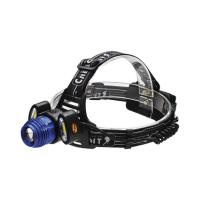 Фонарь налобный "СИБИРСКИЙ СЛЕДОПЫТ-Лайт", 1 LED + 2 COB, zoom, аккум. 220В