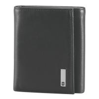 Портмоне Victorinox Altius 3.0 Athens, чёрное, натуральная кожа наппа, 9x3x10 см