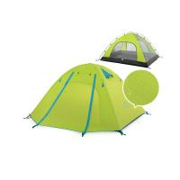 Палатка Naturehike P-Series NH18Z033-P 210T/65D, трехместная, светло-зеленая, 6975641887492