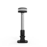 Огонь круговой светодиодный на наклонной стойке 205 мм, нержавеющая сталь