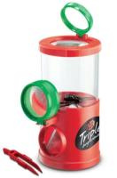 Купить Банка для насекомых Navir «Обзор с трех сторон» с лупами, пинцетом и жуком (матовый красный) арт. 1099201