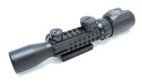 Купить Оптический прицел Combat 3-9x32 EGZT (2-х цв.подсветка MilDot - красная и синяя) арт. 1107351