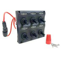 Купить Панель управления 6шт со светодиодной подсветкой 95х107х65 мм арт. C91342LED