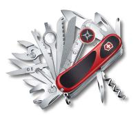 Купить Нож перочинный VICTORINOX EvoGrip S54, 85 мм, 32 функции, с фиксатором лезвия, красный/чёрный арт. 2.5393.SC