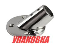 Купить Основание стойки леера (25,4 мм), 45 град, круглое, Marine Rocket (упаковка из 10 шт.) арт. S.M0808-25_MR_pkg_10