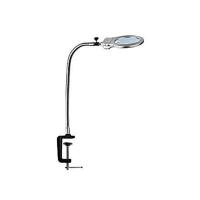 Купить Лупа Kromatech настольная 2/5x, 130/22 мм, на струбцине и гибком штативе с подсветкой (2 LED) MG1512 арт. 1076322