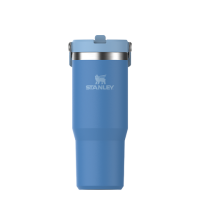 Термокружка Stanley IceFlow Flip Straw Tumbler (0,89 литра), голубая