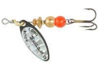 Купить Блесна вращ. Mepps AGLIA LONG RAINBO, 0, Black арт. C_LRA400_03