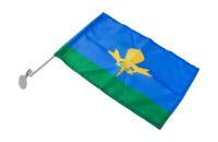 Купить Флаг ВДВ автомобильный 30х45 с кронштейном арт. AVDVT1013045