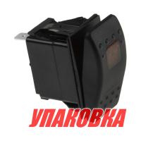 Купить Переключатель двухпозиционный (ON)-ON 12 В/20А 4Р с подсветкой без фиксации 1 положения (упаковка из 10 шт.) арт. AES111883PAM_pkg_10