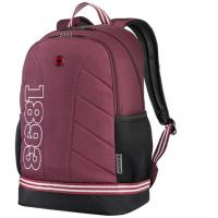 Рюкзак WENGER Collegiate Quadma 16”, красный, 100% полиэстер, 33х17х43 см, 22 л