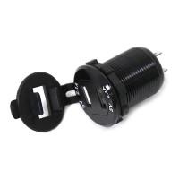 Купить Панель с двойным USB разъемом (5В\4.2А (2.1А+2.1А) и вольтметром NEKEKE, черный арт. DS2013-VB