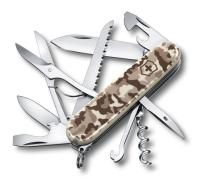 Купить Нож Victorinox Huntsman, 91 мм, 15 функций, бежевый камуфляжный арт. 1.3713.941