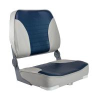 Купить Кресло XXL складное мягкое двухцветное серый/синий арт. 1040691