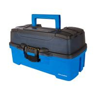 Купить Ящик PLANO 6231 с 3 ур. системой хранения приманок и 2 боковыми отсеками на крышке ярко-синий арт. PLAMT6231