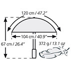 Купить Зонт Birdepal Outdoor Royal Blue (цвет - синий) арт. W2089058