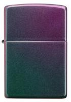 Зажигалка ZIPPO Classic с покрытием Iridescent, латунь/сталь, фиолетовая, матовая, 38x13x57 мм