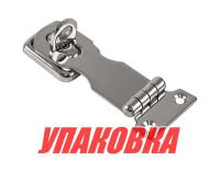 Купить Скоба дверная под висячий замок с поворотной собач (упаковка из 10 шт.) арт. 110111_pkg_10