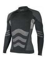 Футболка  мужская Angel/ дл. рукав/ синтетика 320/ черный/ XXL-XXXL, Angel9080XXLXXXL