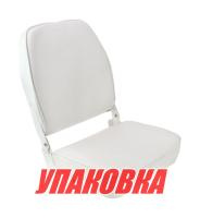 Купить Кресло складное ECONOMY с высокой спинкой, белое (упаковка из 2 шт.) арт. 1040649_pkg_2