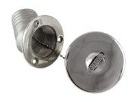 Горловина заливная для дизтоплива, угловая, под шланг 38 мм