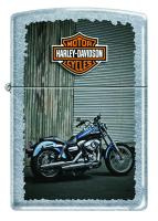Зажигалка ZIPPO Harley-Davidson®, с покрытием Street Chrome™, латунь/сталь, серебристая, 38x13x57 мм