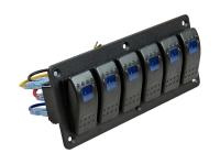 Купить Панель бортового питания 6 переключателей арт. MR6L2