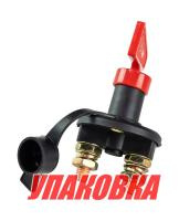 Купить Выключатель массы-ключ OFF-ON (1 АКБ) 100А с защитным колпачком, Marine Rocket (упаковка из 4 шт.) арт. 4660151372553_pkg_4