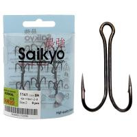 Купить Крючки Saikyo двойн.Normal Shank KH-11041   № 8 BN (9шт) арт. KH-11041-8-9