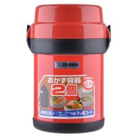 Термос для еды Zojirushi SL-JAF (1,4 литра), красный с чехлом