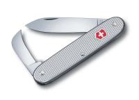 Купить Нож перочинный VICTORINOX Pioneer, 93 мм, 2 функции, алюминиевая рукоять, серебристый арт. 0.8060.26