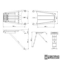 Купить Платформа носовая, ироко арт. 040242T