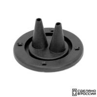 Кожух для тросов газ-реверс черный