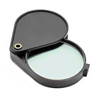 Купить Лупа Kromatech карманная 3x, 50 мм, складная, в жестком чехле арт. 1103314