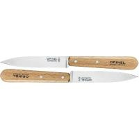 Набор Opinel из двух ножей N°112, нержавеющая сталь, для очистки овощей. 001223