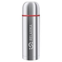 Термос Relaxika 102 (1 литр), 2 чашки, стальной