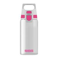 Купить Бутылка Sigg Total Clear One (0,5 литра), серо-розовая арт. 1090996