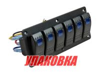 Купить Панель бортового питания 6 переключателей (упаковка из 2 шт.) арт. MR6L2_pkg_2