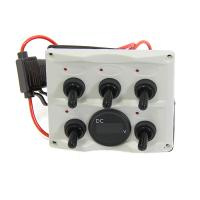 Купить Панель управления 5шт с цифровым вольтметром, белая арт. C10430W