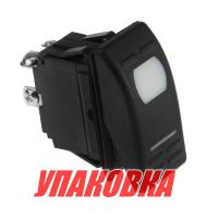Переключатель 2х поз ON-OFF 12V/16A 3Р подсветка (упаковка из 25 шт.)