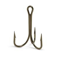Купить Крючок VMC тройной 9617 BZ (бронза) №1/0 (5шт) арт. 9617BZ-1/0-E