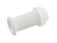 Стакан дренажный 30х80 мм, белый