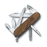 Купить Нож перочинный VICTORINOX Hiker, 91 мм, 11 функций, деревянная рукоять арт. 1.4611.63