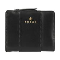 Кошелёк Cross Kelly Wall, кожа наппа, черный, 11,2x9,4x2 см