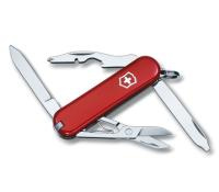 Нож-брелок VICTORINOX Rambler, 58 мм, 10 функций, красный