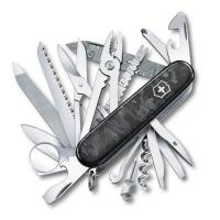 Купить Нож Victorinox SwissChamp Damast LE 2021, 91 мм, 29 функций, чёрный арт. 1.6791.J21