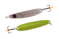 Купить Блесна вертикальная ECOPRO Судачья с глазом, 65мм, 12г, GRB/S арт. EPSST65EGRB/S